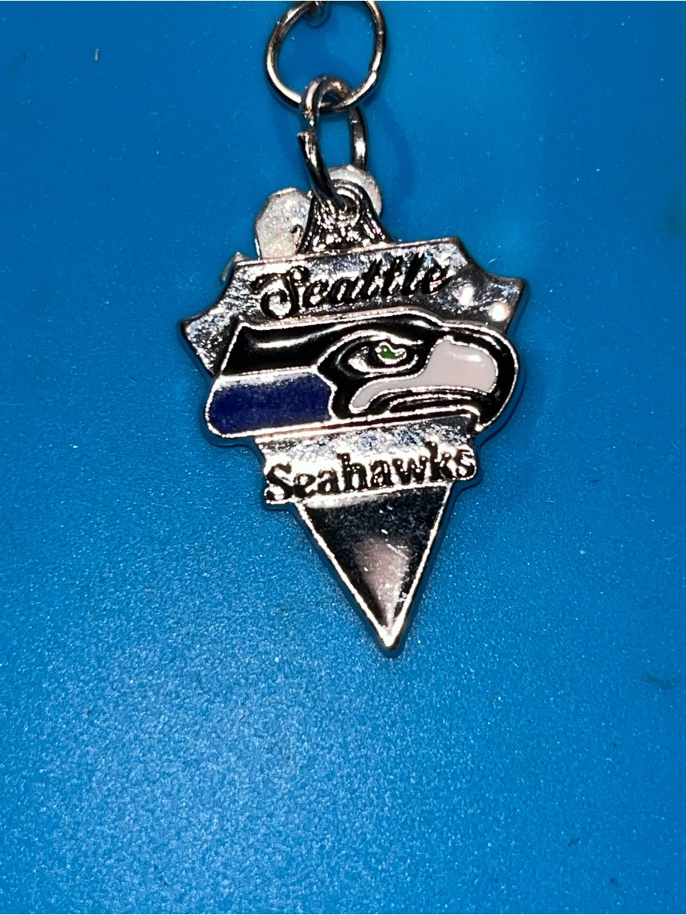Seattle Seahawks 12th Man Shield Keychain